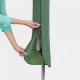 50 м метално сив цвят въртящ се простор с метален шиш Brabantia от серия TOP SPINNER