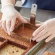 10 х 10 см иноксова квадратна форма за пържене на яйца