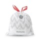 Купи 5 л. бели торбички за кош 10 бр. Brabantia размер B