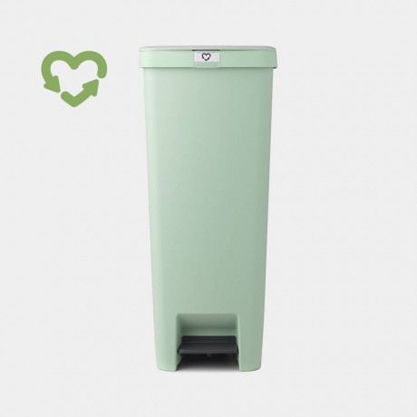 40 л цвят нефритено зелено кош за смет с педал Brabantia от серия StepUp
