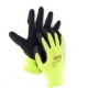 Работни ръкавици полиестер с латекс Ziel от серия Yellow Line - Размер 9