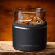 Купи Черна чаша с термоизолираща основа ASOBU от серия WHISKEY