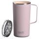 600 мл розова термо чаша с керамично покритие ASOBU от серия TOWER MUG