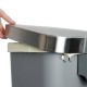 45 л сив кош за отпадъци с педал EKO от серия HANA