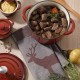 24 см червена чугунена тенджера с капак KELA от серия Calido