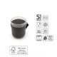 Купи 600 мл чаша с капак в тъмно сив цвят Brabantia от серия