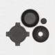 1,3 л купа за салата в тъмно сив цвят Brabantia от серия Make & Take