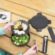 1,3 л купа за салата в тъмно сив цвят Brabantia от серия Make & Take