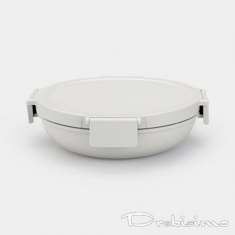 1 л купа за обяд светло сив цвят Brabantia от серия Make & Take
