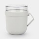 600 мл чаша с капак в светло сив цвят Brabantia от серия Make & Take