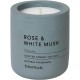 Свещ с аромат Rose и White Musk BLOMUS от серия FRAGA размер S