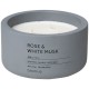 Свещ с аромат Rose и White Musk BLOMUS от серия FRAGA размер XL