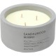 Свещ с аромат Sandalwood Myrrh BLOMUS от серия FRAGA размер XL