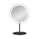 Черно увеличително огледало с LED светлина BLOMUS от серия MODO