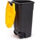 110 л контейнер за отпадъци с колела и капак CURVER