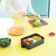 2 л кутия за обяд в тъмно сив цвят Brabantia от серия Make & Take