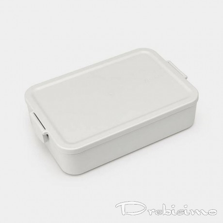 2 л кутия за обяд в светло сив цвят Brabantia от серия Make & Take