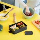 2 л кутия за обяд с разделители в тъмно сив цвят Brabantia от серия Make & Take