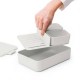 2 л кутия за обяд с разделители в цвят светло сив Brabantia от серия Make & Take