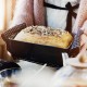 Купи 28 х 13 см черна керамична правоъгълна форма за печене на