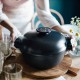27 см черна керамична индукционна тенджера EMILE HENRY от серия DELIGHT 