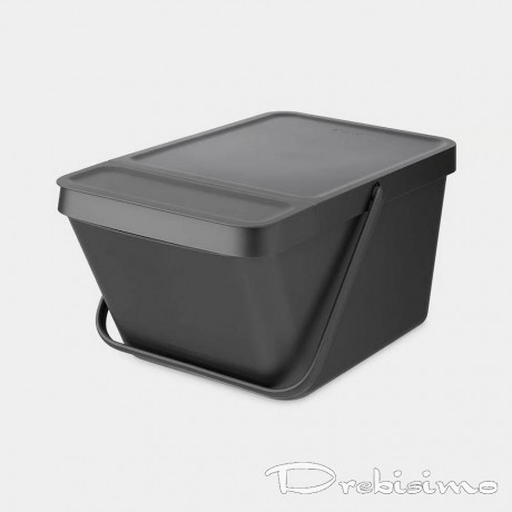 20 л сив кош за разделно събиранеBrabantia от серия Sort&Go