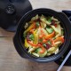 25 см червена керамична дълбока тенджера с капак EMILE HENRY модел ONE POT