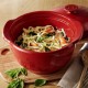 25 см черна керамична дълбока тенджера с капак EMILE HENRY модел ONE POT
