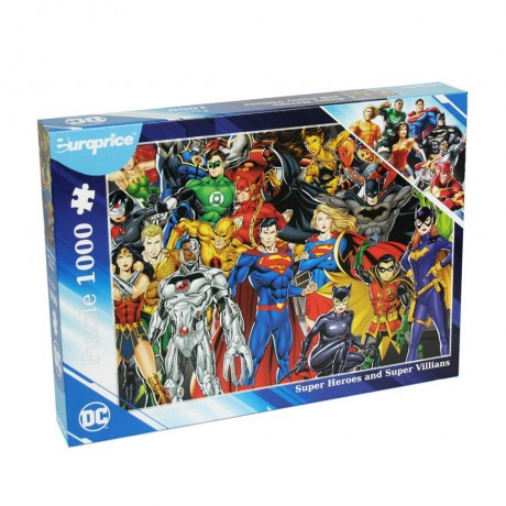 Пъзел super heroes and super villians 1000 елемента
