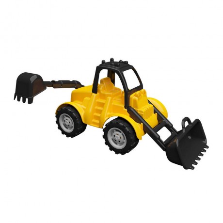 Голяма жълта фадрома с гребло 40 см