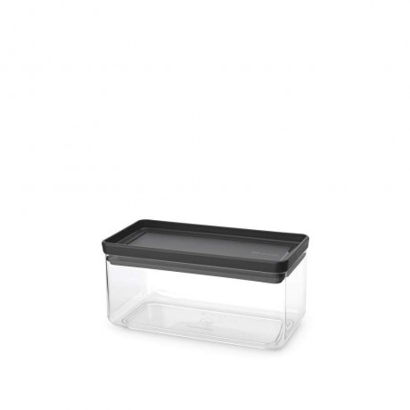 1,5 л кутия за съхранение на продукти с тъмно сив капак Brabantia от серия Tasty+
