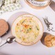 22 см дълбока емайлирана чиния Metalac Posude с декор BAKERY