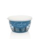 16 см съд за съхранение с пластмасов капак Metalac Posude с декор BLUE COOKING DELIGHT