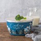 16 см съд за съхранение с пластмасов капак Metalac Posude с декор BLUE COOKING DELIGHT
