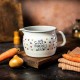 1,3 л емайлирано канче с улей Metalac Posude с декор Secret ingredient