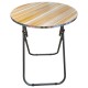 70 см. кръгла сгъваема маса декор Wood 70 см. кръгла сгъваема маса декор Wood