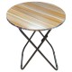 70 см. кръгла сгъваема маса декор Wood 70 см. кръгла сгъваема маса декор Wood