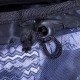Черна количка за пазаруване с голям преден джоб
