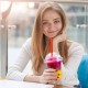 10 бр. х 360 мл. пластмасови чаши за фрапе с капак