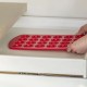 Червена форма за 24 бр. мини мъфини или бонбони COOX