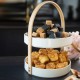 Купи Керамична кошница за сервиране с 2 нива MAKU