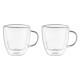 Комплект от 2 бр двустенни чаши с вместимост 250 мл MAKU