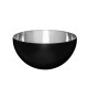 19 см черна стоманена купа MAKU