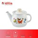 1 л емайлиран чайник IDILIA разцветка Пеперуда
