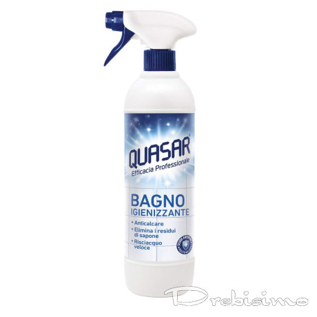 0,58 л спрей за почистване на бани QUASAR BAGNO