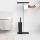 Сива стойка за принадлежности за тоалетна Brabantia от серия MindSet
