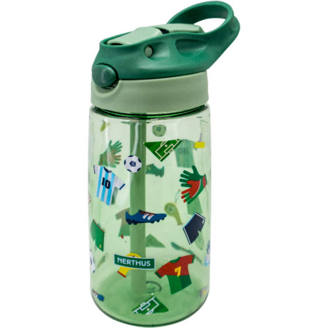 450 мл детска бутилка от тритан с дръжка Nerthus с декор Футбол 