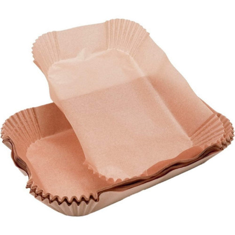 100 бр правоъгълни хартиени кошници за AIR FRYER Nerthus 