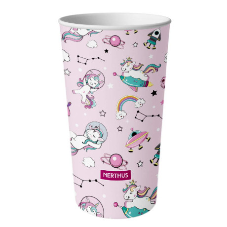 250 мл детска чаша за напитки Nerthus с декор Еднорози 