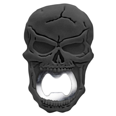 Черна отварачка за бутилки с форма на череп Vin Bouquet